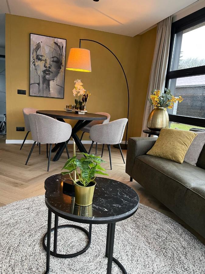 Edelhert, Moderne En Comfortabele Vakantiewoning Met Hottub! إرميلو المظهر الخارجي الصورة