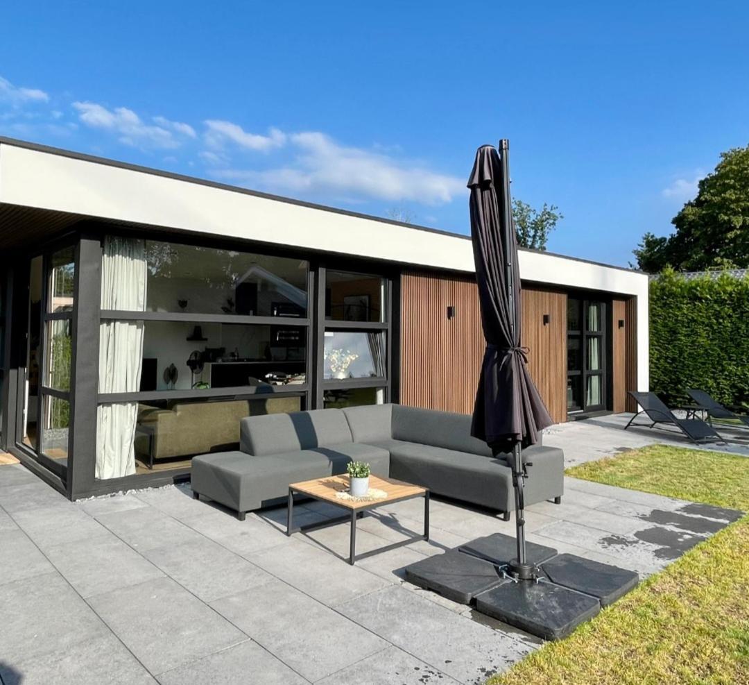 Edelhert, Moderne En Comfortabele Vakantiewoning Met Hottub! إرميلو المظهر الخارجي الصورة